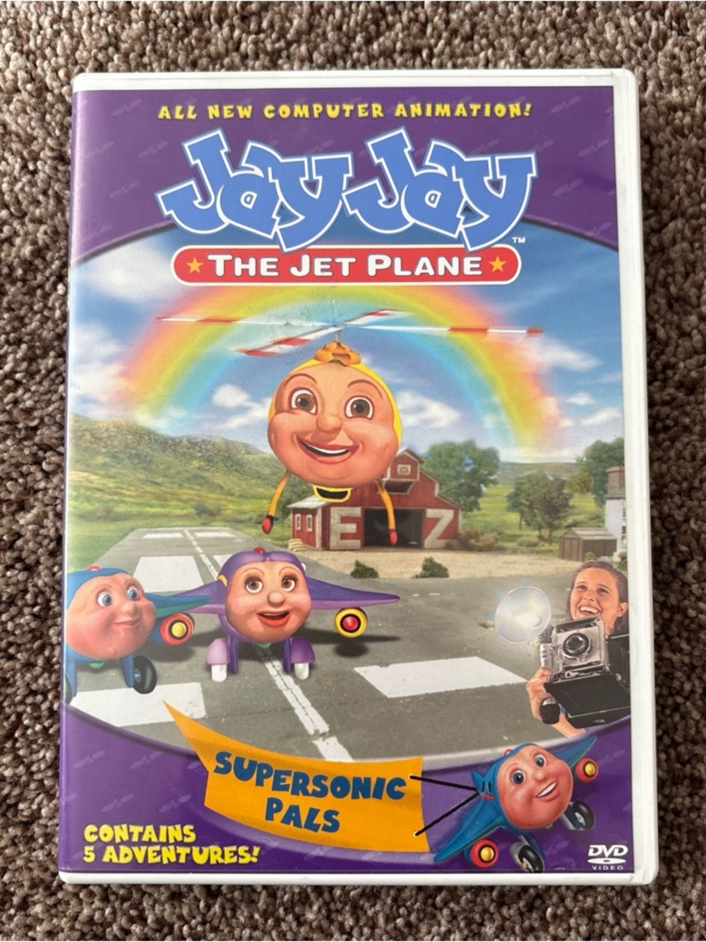 Jay Jay the Jet Plane - Supersonic Pals DVD Contains 5 adventures 2002